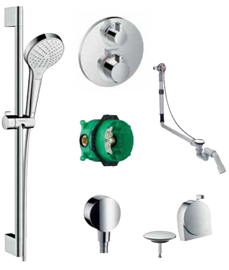 Hansgrohe Shower Set Combination System 6 Croma Select S 88100844