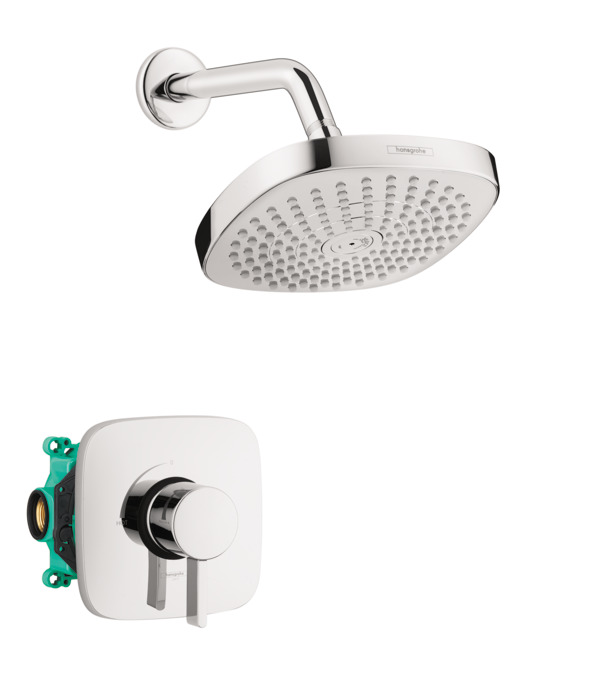 hansgrohe Complete Shower Bundles Croma Select E, Pressure Balance