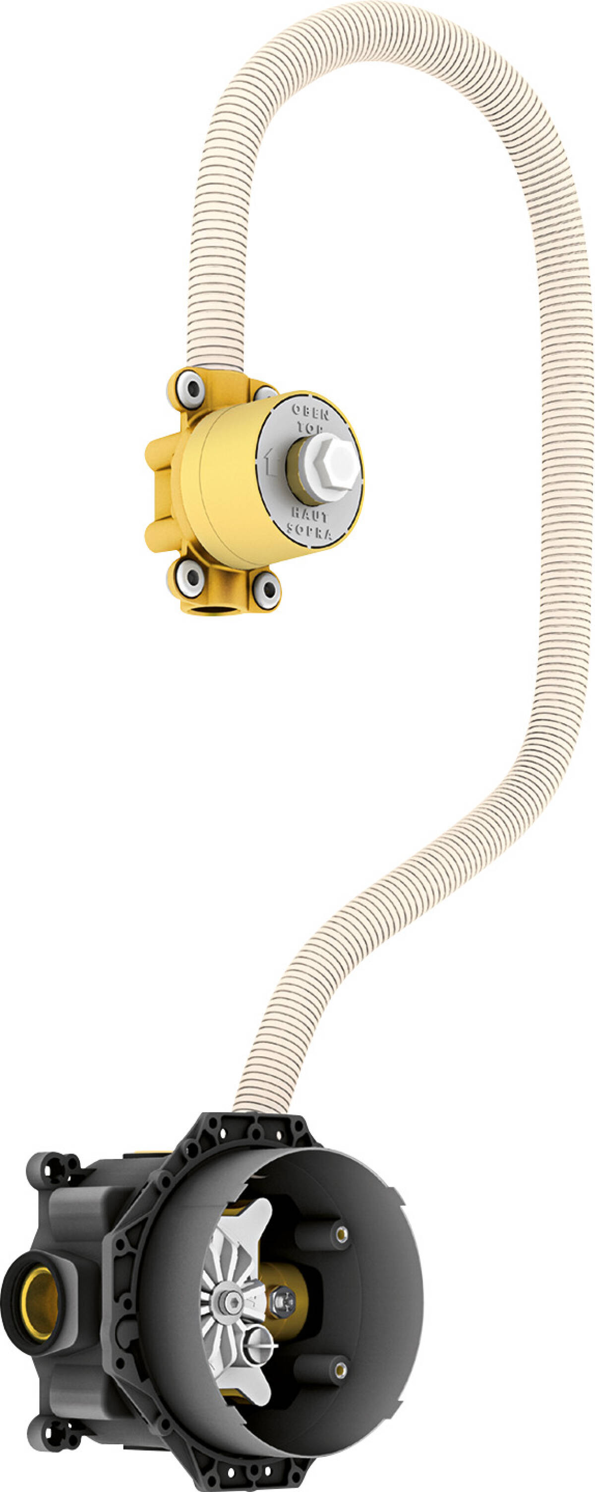 Basic set for electronic basin mixer for concealed installation wall-mounted, n.a., 16180180