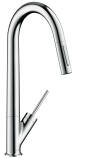 Single lever kitchen mixer 270 with pull-out spray