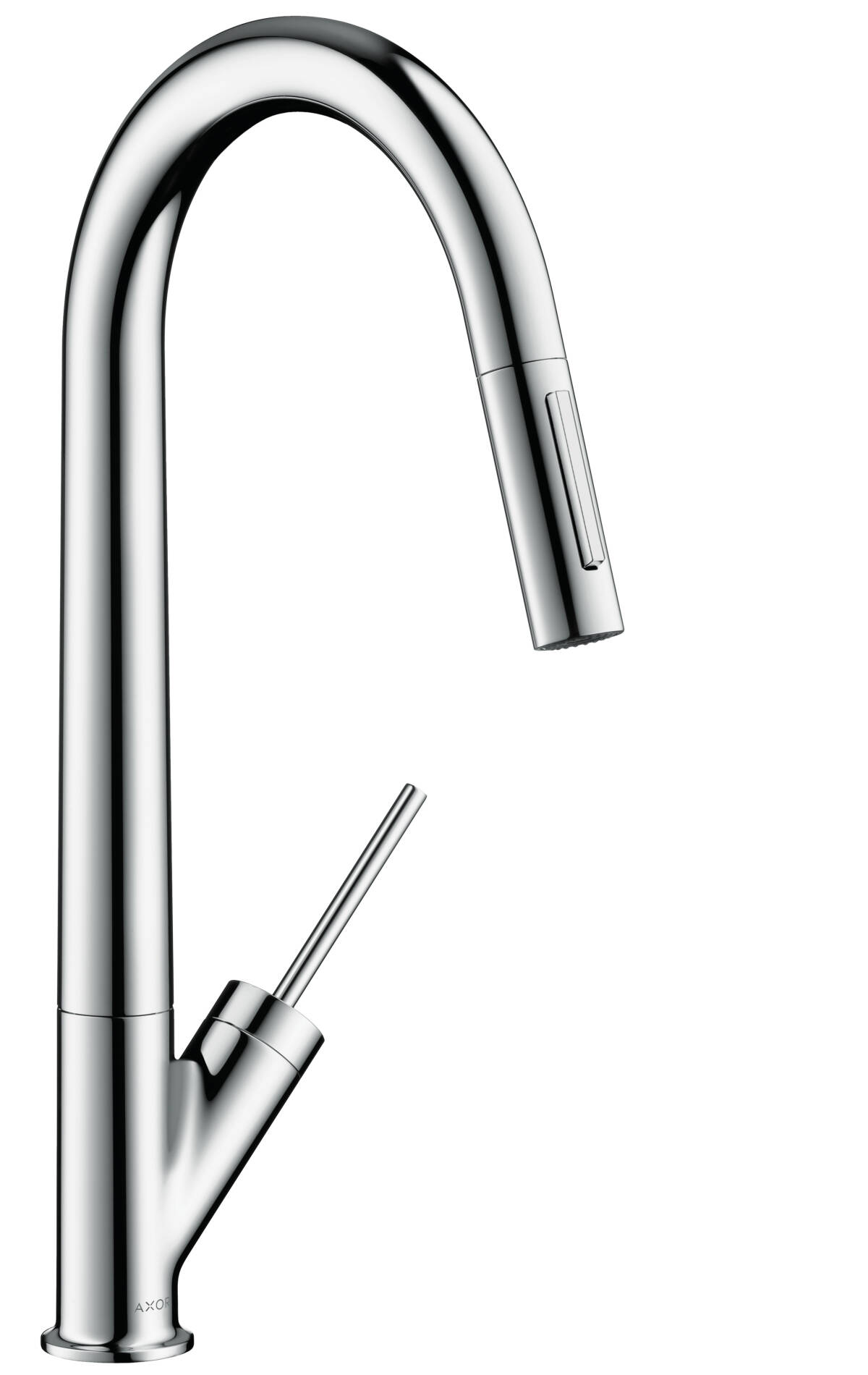 Axor Kitchen Mixers Starck Single Lever Mixer With Single Lever Kitchen Mixer With Pull Out Spray Chrome