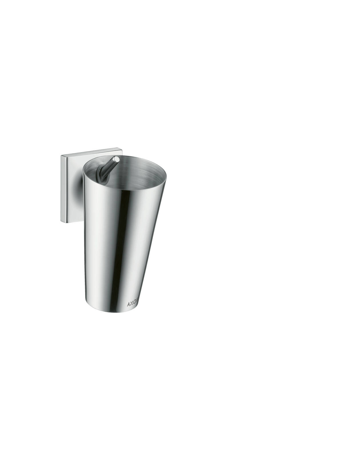 Toothbrush tumbler, Chrome, 42734000