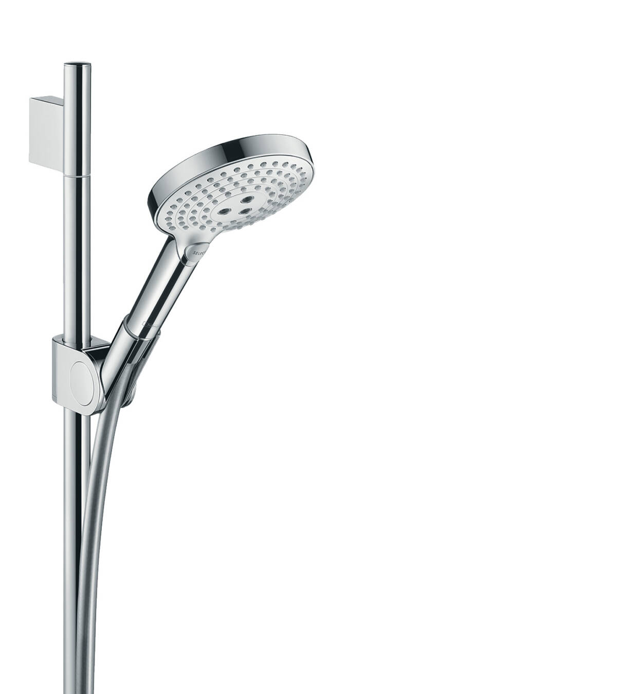 Shower set 0.90 m with hand shower 120 3jet, Brushed Brass, 27987950