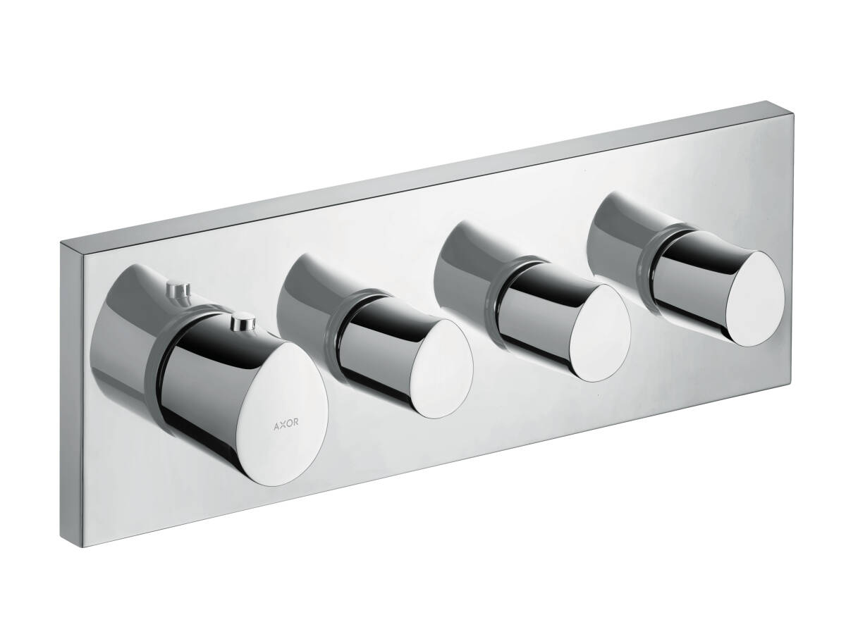 Thermostatic module 360/120 for concealed installation, Chrome, 12717000