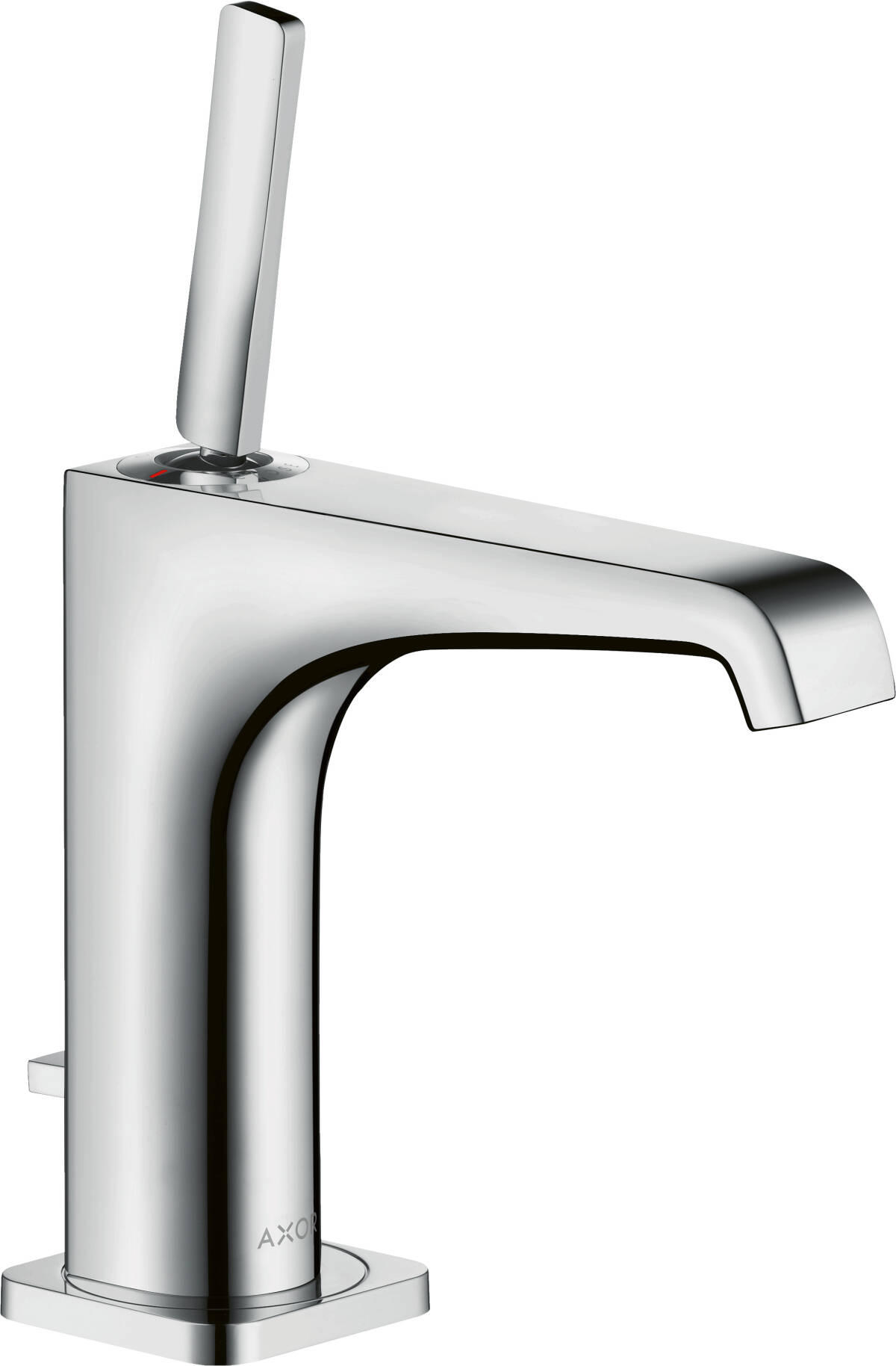 Axor Citterio E Washbasin Mixers Chrome 36100000 Single Lever Basin Mixer 125 With Pop Up Waste Set Chrome 36100000