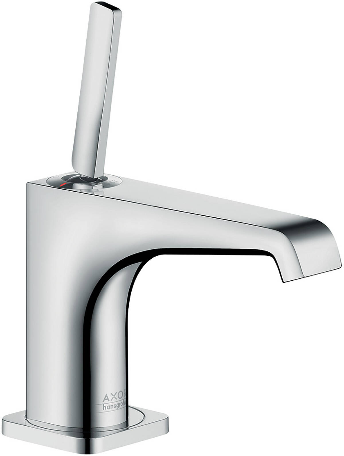 Axor Citterio E Washbasin Mixers Chrome 36102000 Single Lever Basin Mixer 90 Without Pull Rod For Hand Wash Basins Chrome