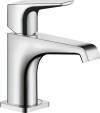 Single lever basin mixer 90 with lever handle for hand washbasins with waste set