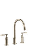 3-hole basin mixer 180 with lever handles and pop-up waste set