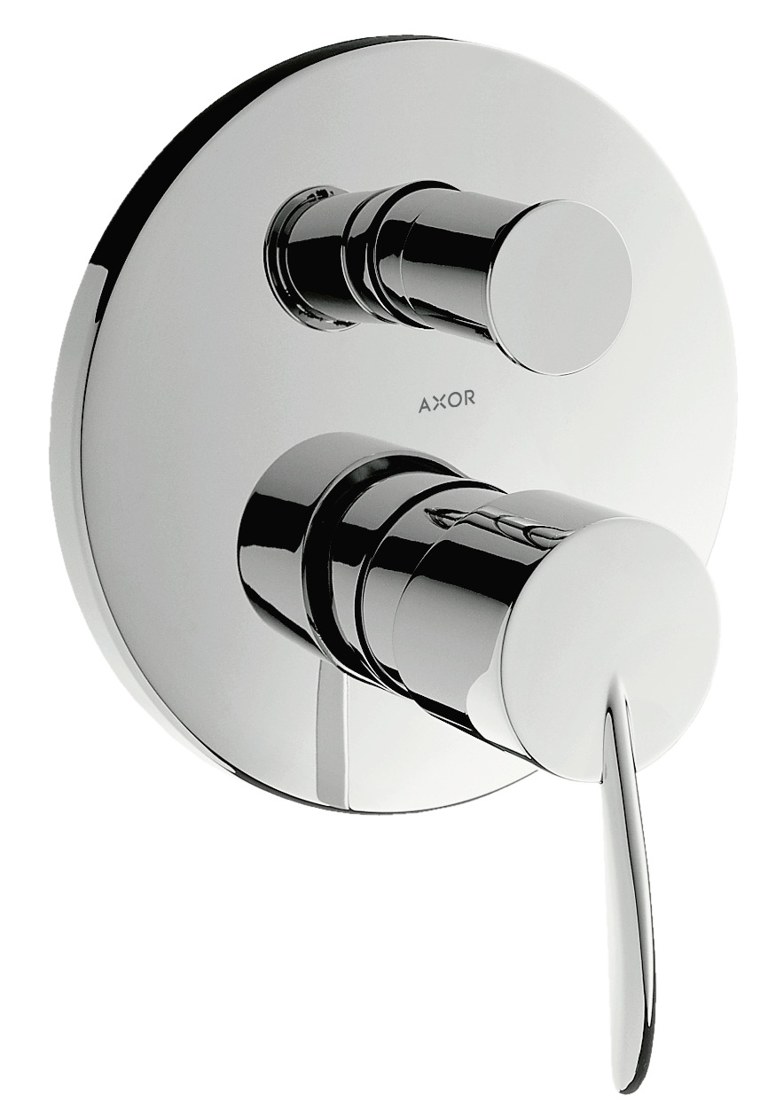 Axor Starck Classic Bath Mixers: 2 Functions, Chrome, 10415000