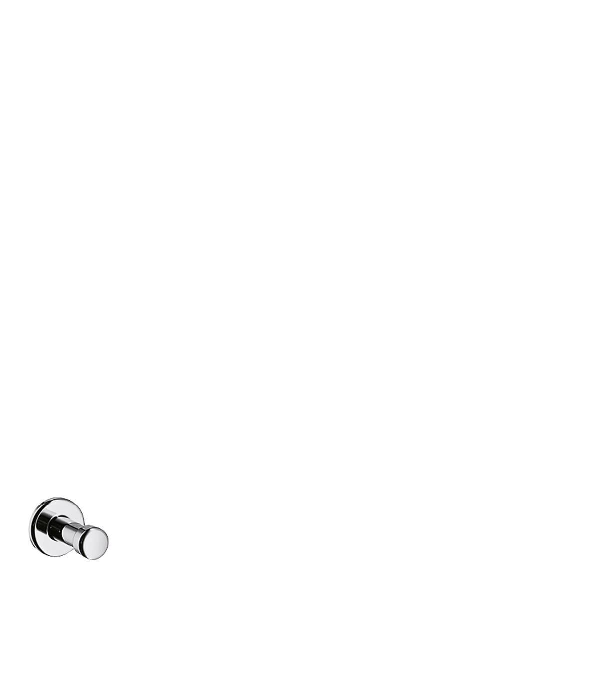 Single hook, Chrome, 41537000