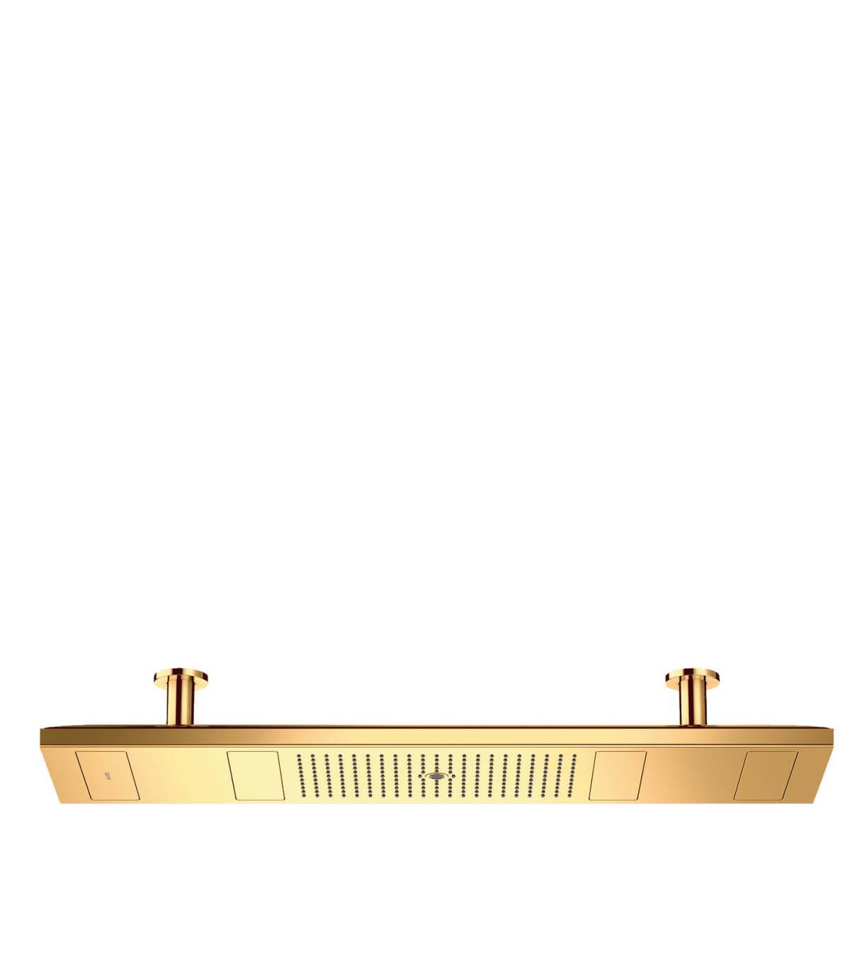 ShowerHeaven 1200/300 4jet with lighting 2700 K, Polished Gold Optic, 10628990
