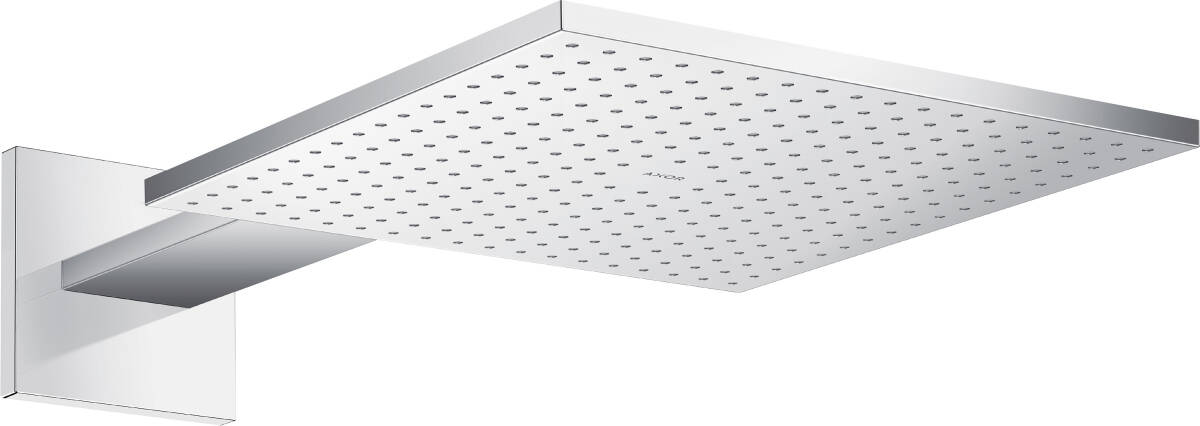 Overhead shower 300/300 1jet with shower arm, Chrome, 35314007