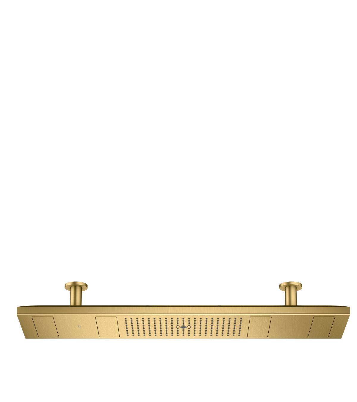 ShowerHeaven 1200/300 4jet with lighting 2700 K, Brushed Gold Optic, 10628250