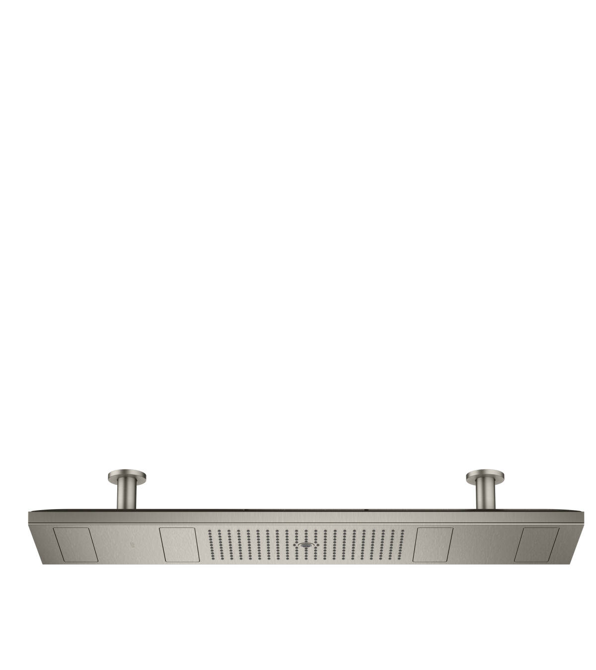 ShowerHeaven 1200/300 4jet with lighting 2700 K, Stainless Steel Optic, 10628800