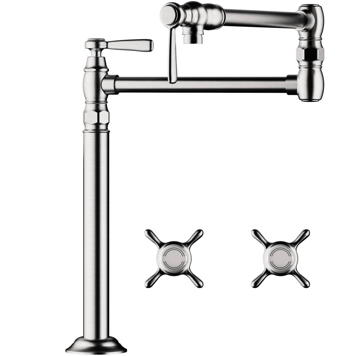 Axor Kitchen Faucets Montreux Pot Filler Deck Mounted 16860001 Axor Montreux Pot Filler Deck Mounted