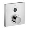Thermostat for concealed installation square for 1 function