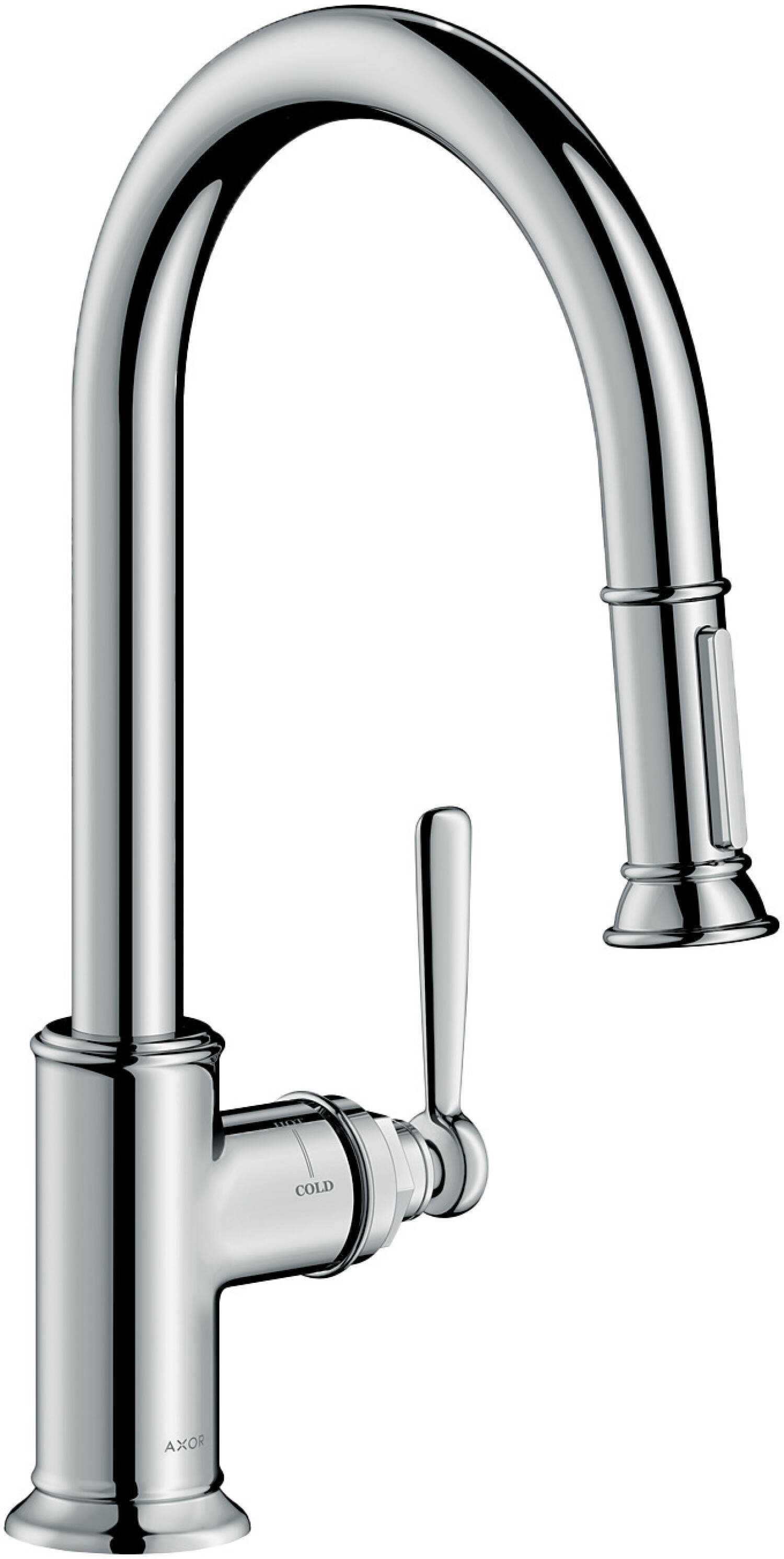 AXOR Kitchen faucets: AXOR Montreux, HighArc Kitchen Faucet 2-Spray ...